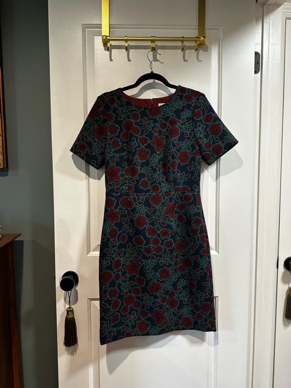J. Crew Floral Pencil Dress - Size 8